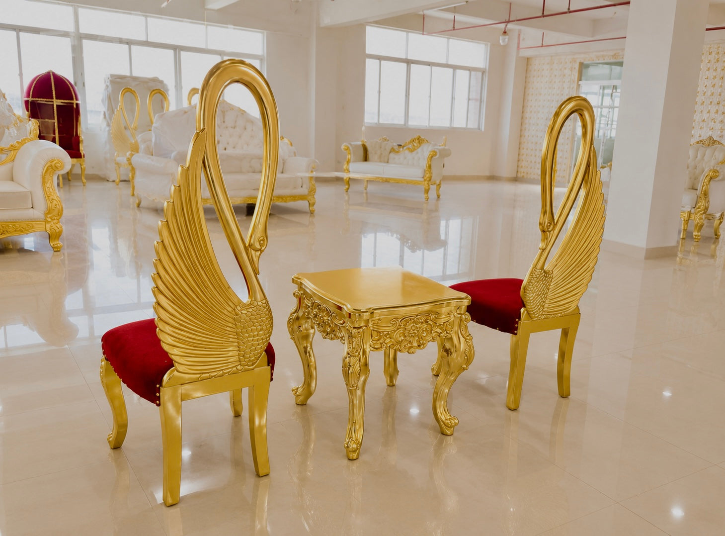 Versora Élysian Swan Chair Set