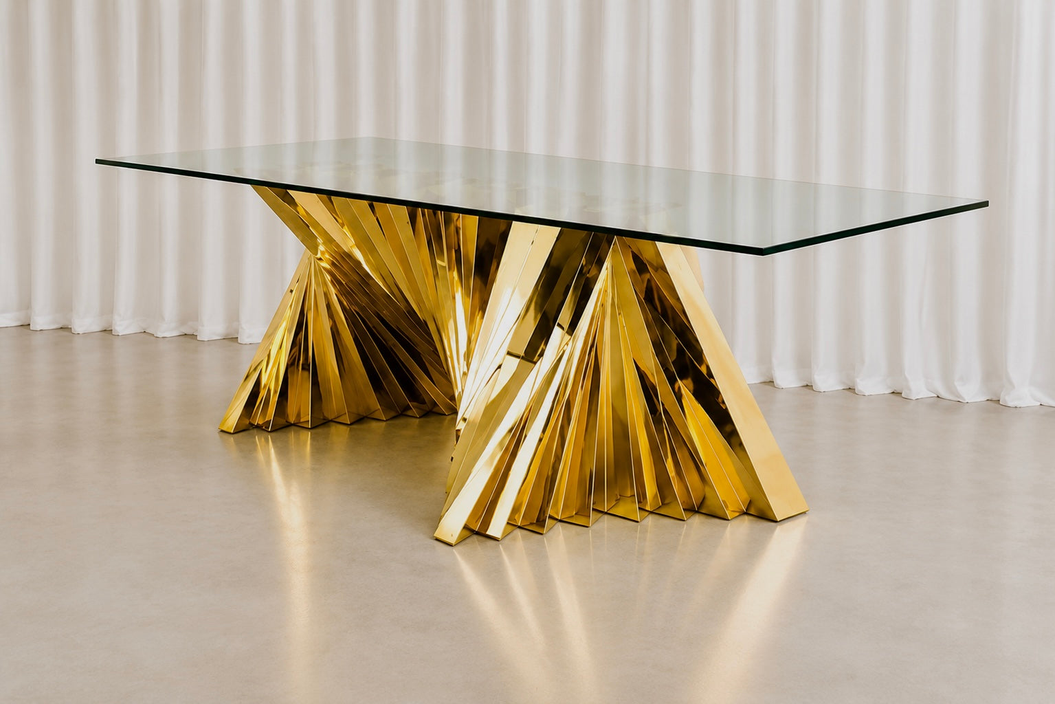 Aurelius Glass Dining Table